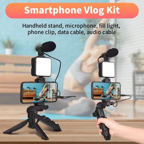 product_image_name-White Label-Kit de Vlogging pour la réalisation de vidéos - Noir-6