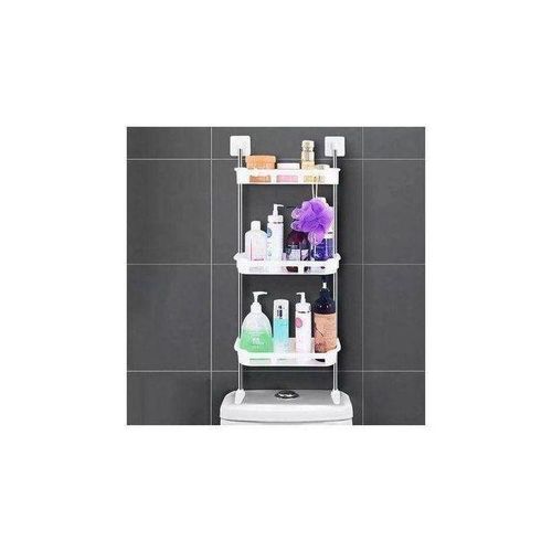 Generic Etagère de rangement pour toilette 3 niveaux - image 2