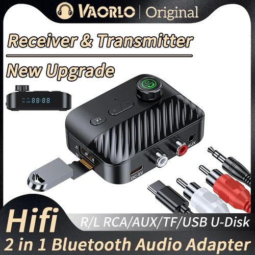 3 en 1 adaptateur Bluetooth 5.0 TV ordinateur émetteur de réception audio  sans fil