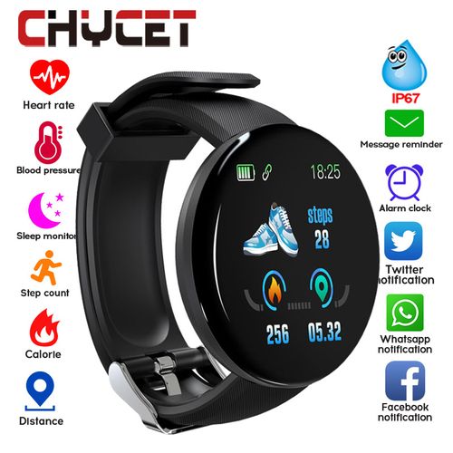 Fashion Montre Connectée - Bluetooth - Noir