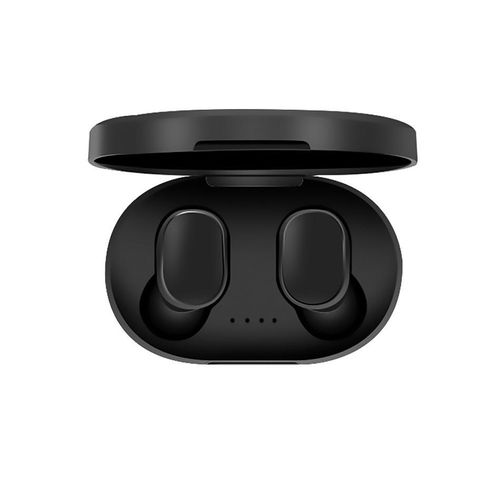 WinWolf TWS Wireless Bluetooth Earphones - IPX4 Waterproof, Touch Control Earbuds with Charging Case (Black)-A6S - image 5