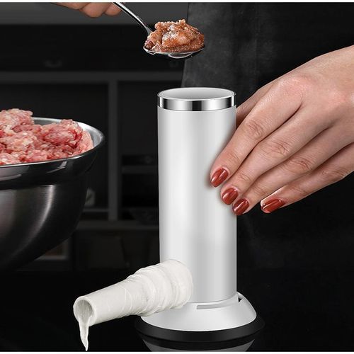 product_image_name-Generic-Poussoir à Saucisses Manuel 2-en-1 - Entonnoir & Moule à Boulettes-3