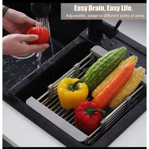 product_image_name-Generic-Super Égouttoir à Vaisselle Extensible Au-dessus De L'évier-4