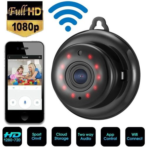 Mini camera espion Wifi vision à infrarouge IP Full HD 1080P