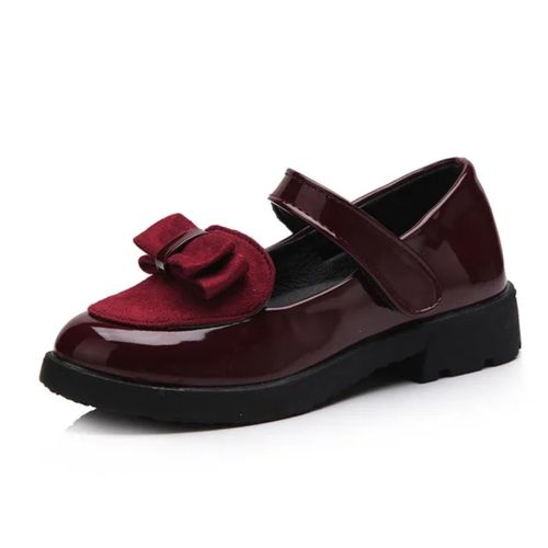 product_image_name-Generic-Chaussure pour enfant Ballerine princesse- Rouge bordeaux-2