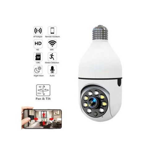 product_image_name-Generic-Caméra d'intérieur sans fil en forme d'ampoule V380 Pro -1