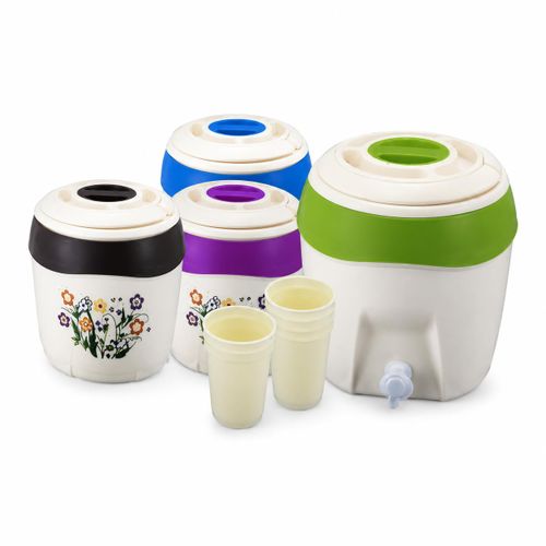 Generic Lot de 2 casseroles isothermes avec robinet – 1,8 L et 4 L