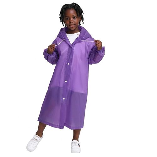 Generic impermeable complet - imperméables - Multifonctionnel imperméable unisexe - imperméable enfants - Violet - image 3