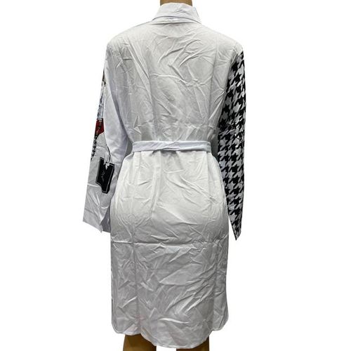 Fashion Chic Robe Noir Blanc - image 2