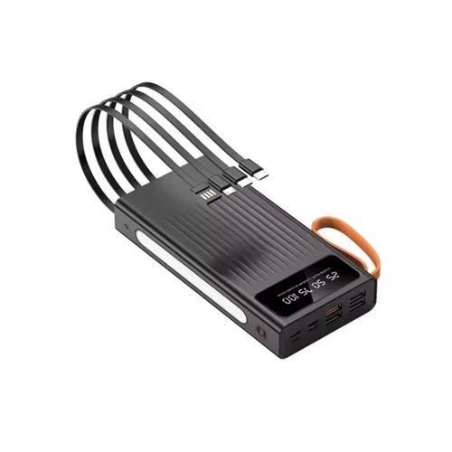 Generic Batterie Externe Multifonction avec Câbles Intégrés