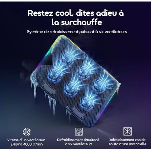 product_image_name-Oraimo-ChillDock Refroidisseur pour  ordinateur portable à  deux  ports USB -3