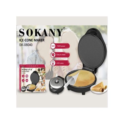 product_image_name-Sokany-Appareil à Gaufrettes SK-08040 - Antiadhésif - Cuisson Rapide 2 min-1