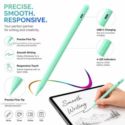Generic Stylo capacitif numérique, stylo pour écran tactile iPad, stylet universel - image 3