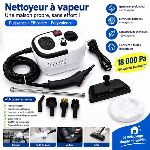 Generic Nettoyeur à vapeur multifonction