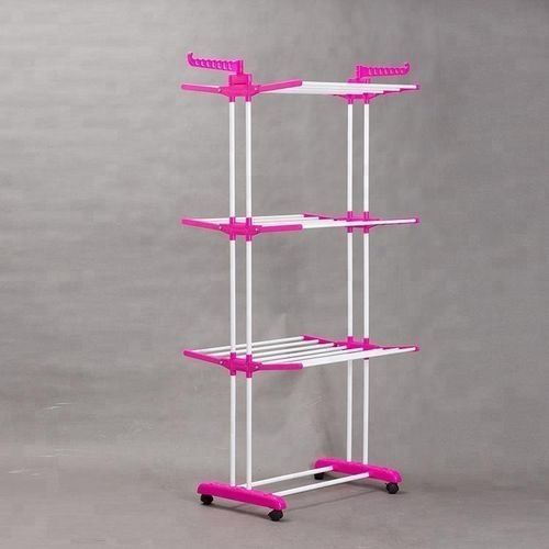 product_image_name-Generic-Séchoir à Linge 3 Niveaux Avec Roues-2