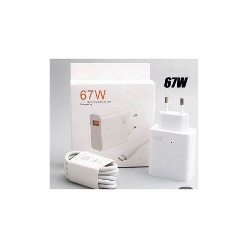 Generic CHARGEUR  67W Xiaomi  Adaptateur Chargeur Mural Rapide Câble USB-C Redmi