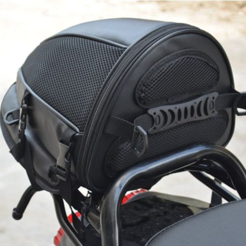 Sac de Queue de Moto 10L Sac de Siège de Moto Extensible Sac de Porte-bagages  Arrière Sac de Moto étanche Ajustement Universel équipement D'équitation