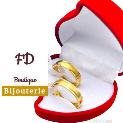 Inox Bague Alliance De Mariage En Or Plaqu Prix pas cher Jumia CI