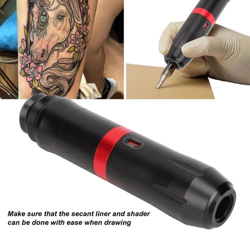 product_image_name-Generic-Stylo de Tatouage Rocket V6, Machine à Tatouage à Moteur Rotatif 2ème Génération, Tout-en-Un Ligne et Ombre, Équipement de Tatouage avec Encre-3