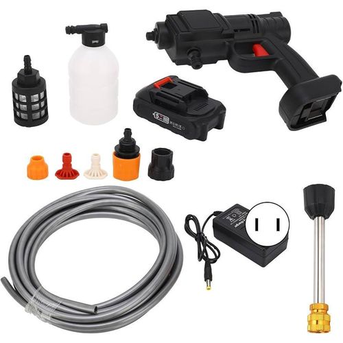 product_image_name-Generic-Pistolet Nettoyeur Haute Pression Portable Sans Fil 48V - Auto-Amorçant, Multi-Buses, Lavage de Voiture & Maison - Batterie Lithium-Ion Longue Durée-2