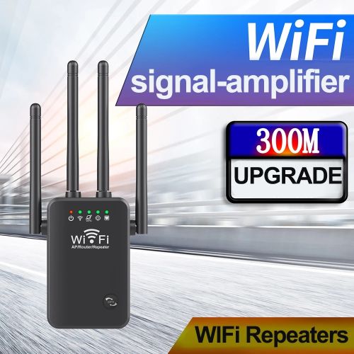 Répéteur WiFi, Booster d'Internet 300Mbps, 2.4GHz sans Fil