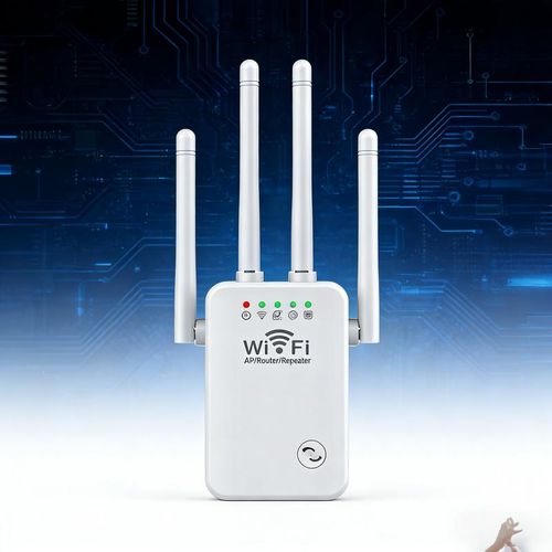 product_image_name-GALUIN-Répéteur WiFi 300Mbps 2.4G, Amplificateur De Signal WiFi - Port Ethernet/LAN 4 Couverture D'antenne-3
