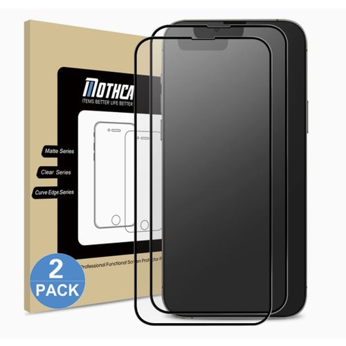 Generic [2 Pièces ] Verre Trempé Compatible Avec IPhone 14 Pro Max 6,7 -  Film Protection écran - Prix pas cher