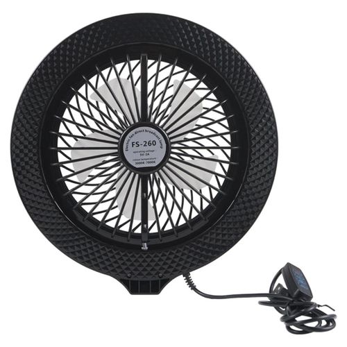 product_image_name-Generic-Ring Light LED RGB avec FAN 10 Pouces MJ26 avec Trépied réglable -6