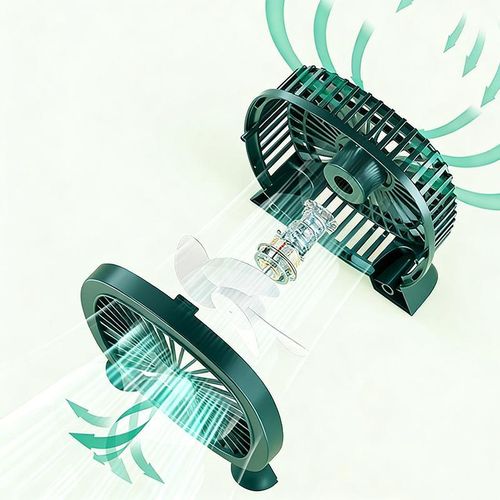 Generic Ventilateur de bureau portable mini USB - image 4