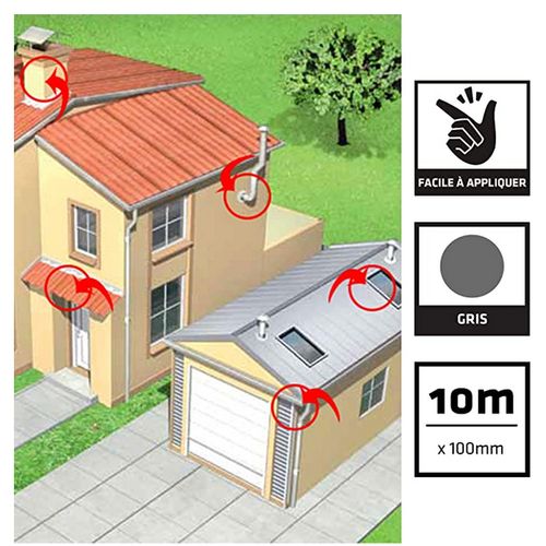 SIKA MULTISEAL® Bande d'étanchéité autocollante résistante à la