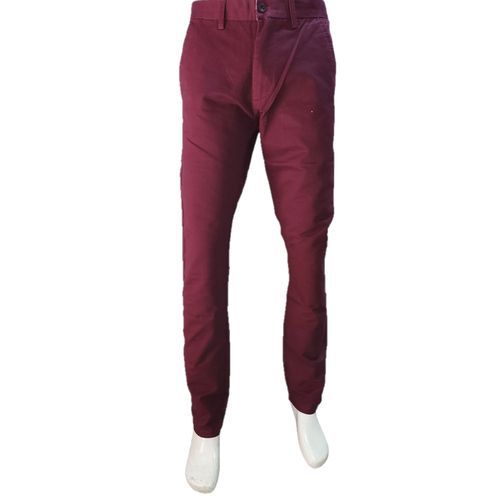 Chino rouge bordeaux homme online