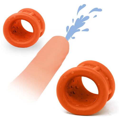 product_image_name-Generic-Anneau spermique en silicone liquide pour prolonger l'entraînement d'éjaculation et un étireur de testicules pour hommes-2
