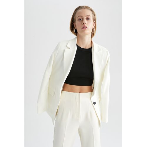 Blazer clearance femme ecru