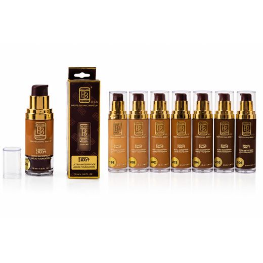 Beyond Beauty Fond de Teint Liquide Mat Waterproof Haute Couvrance - Pure Matte Foundation 35ml