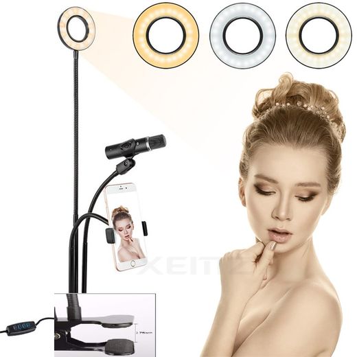 Generic Support Selfie Led Avec Micro Pour Les DIRECT 3en1
