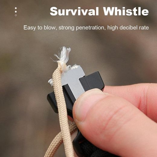 ARHANORY Bracelet multifonctionnel, bracelet tressé en nylon pour camping et aventure en plein air - image 2