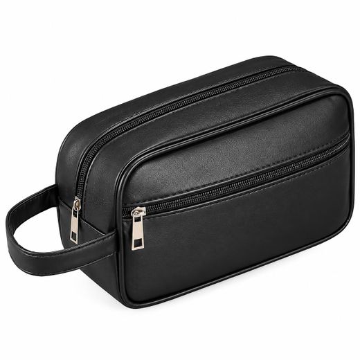 Pochette Elégant en Cuir PU - Hommes & Femmes - Noir