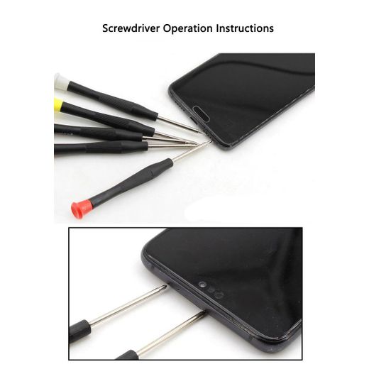 Generic Kit de réparation téléphone portable 12 en 1 (12 pièces) - image 4