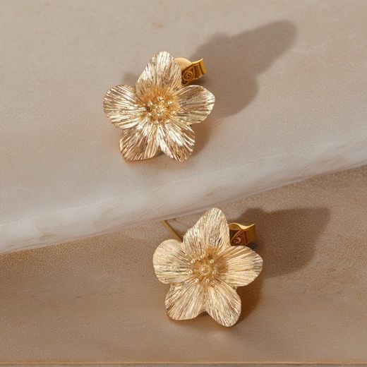 Fashion Petal Stud Earrings - Bold, Trendy & Elegant Statement Jewelry - image 2