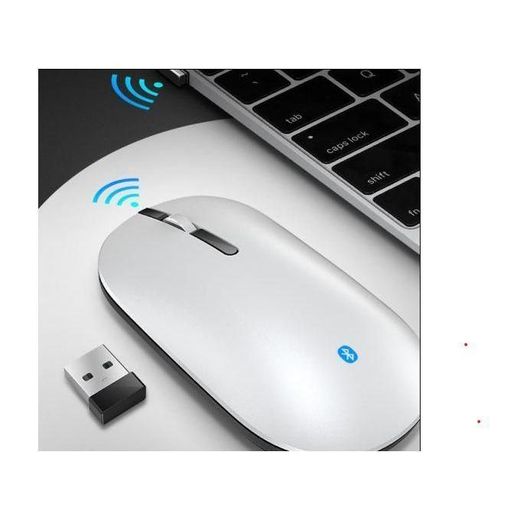 Generic Souris De Bureau Sans Fil X7, Bluetooth, Pour Ordinateur Portable Et Jeux - image 2