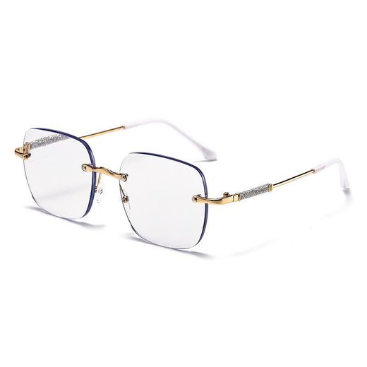 Fashion Lunettes sans Monture Anti-Lumière Bleue Photochromiques pour Femmes - Cadre Métallique - image 3