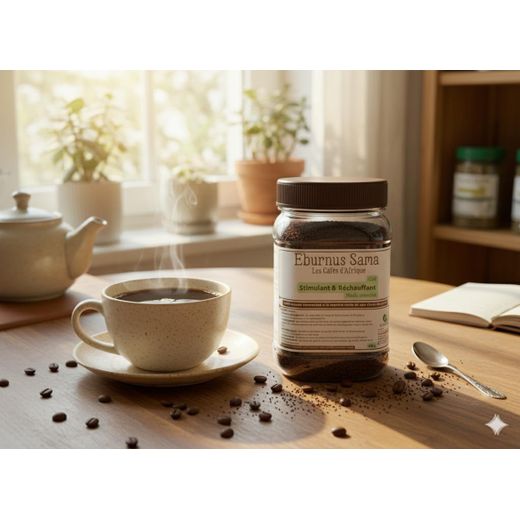Generic Café Moulu Stimulant & Réchauffant - Café moulu aromatisé et enrichi - Café moulu digestif - Café moulu bio aromatisé à la menthe noire et enrichi aux Clous de Girofle - 250 g - image 2