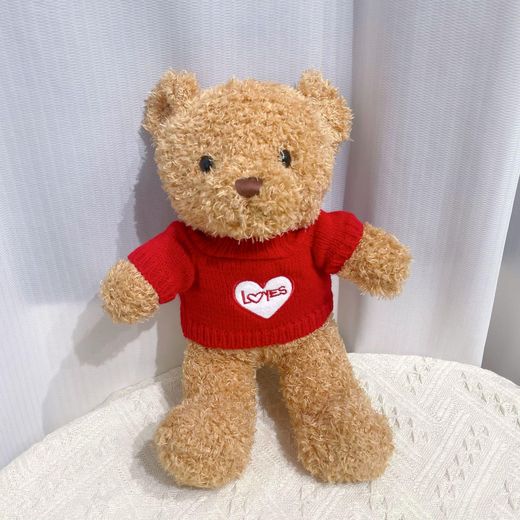 Generic Teddy Bear pull poupée peluche jouet - marron