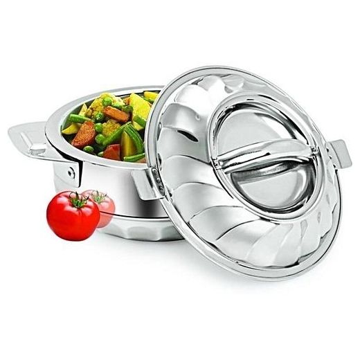 Generic HOT POT - 4 Pièces Stainless - Argent - image 2