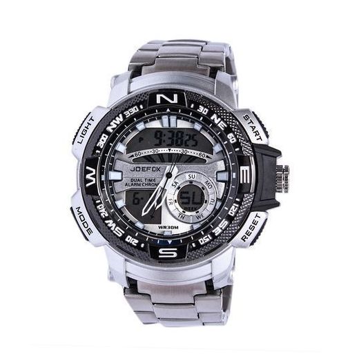 Joefox Montre Homme Cadran Rond Joefox - Argent