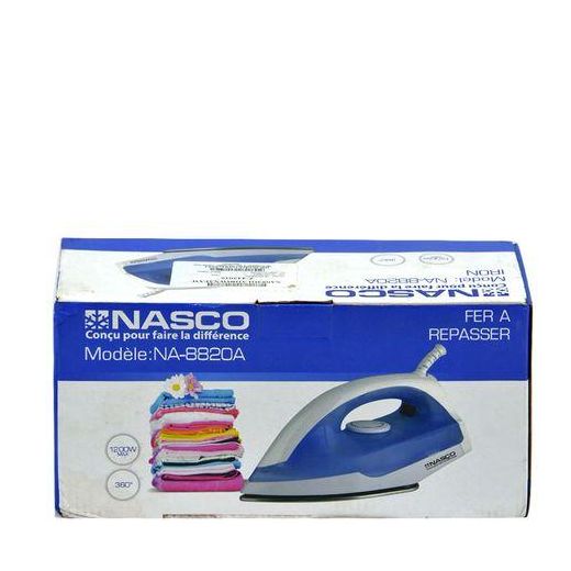 Nas Nasco Fer à Repasser à Sec – NA-8820A – 1200W Max - image 3