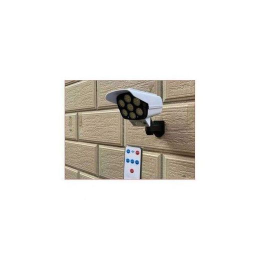 Generic Applique Murale à énergie Solaire PIR Avec Capteur De Mouvement, Fausse Caméra, Lampe Extérieure - image 4