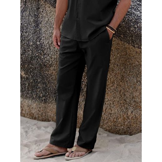 COOFENRISY Pantalon décontracté en coton pour homme - image 4