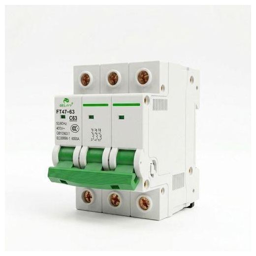 Fashion Disjoncteur Triphasé 3P C63 GELAYY – Haute Puissance 400V 6000A : Protégez Vos Climatiseurs Industriels Et Vos Appareils Contre Les Surcharges - image 2