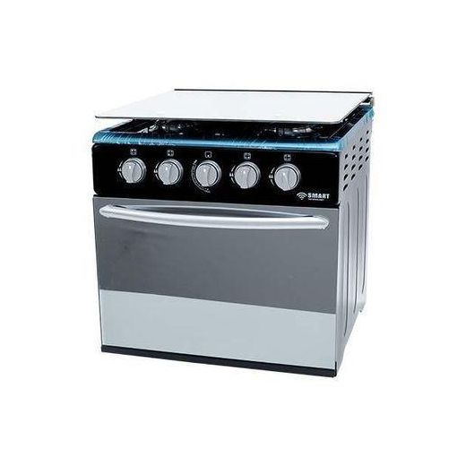 Smart GAZINIERE EN INOX 4 FEUX PETIT FOUR VITRE MIROIR 50 X 50 TECHNOLOGY GARANTIE - image 2